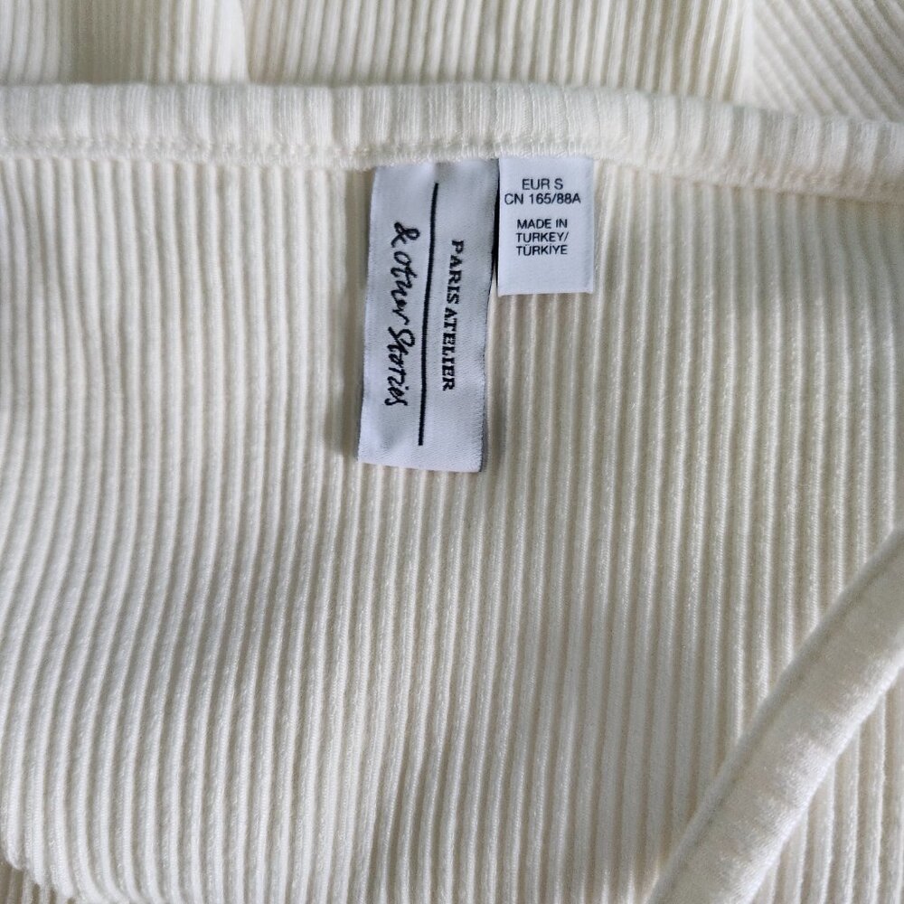& OTHER STORIES | White Ribbed Tank - Picture 5 of 10